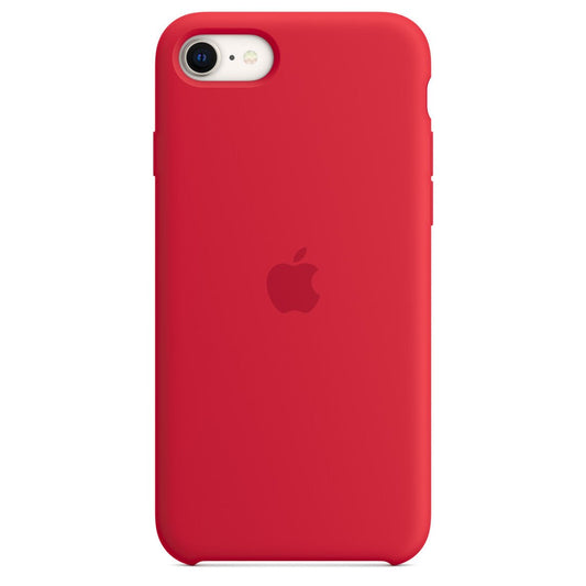 Coque en silicone pour iPhone SE - MN6H3ZM/A - (PRODUCT)RED - 