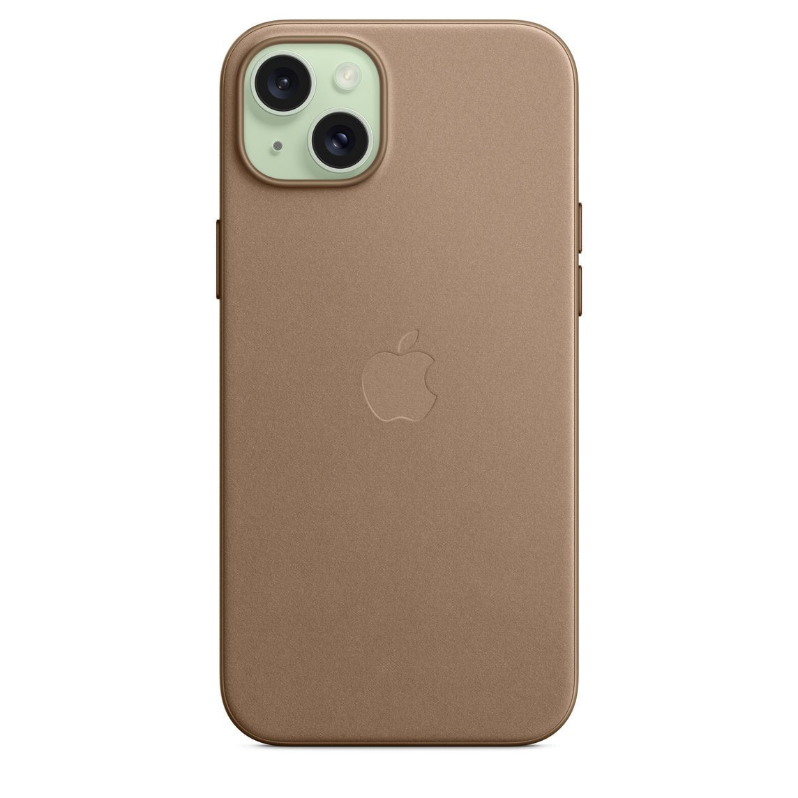 Coque en tissage fin avec MagSafe pour iPhone 15 Plus - MT473ZM/A - Taupe - 