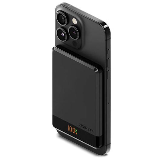 CYGNETT - Batterie externe Mag Slim 5K - Noir - A-IPH-UDT17-61 - 