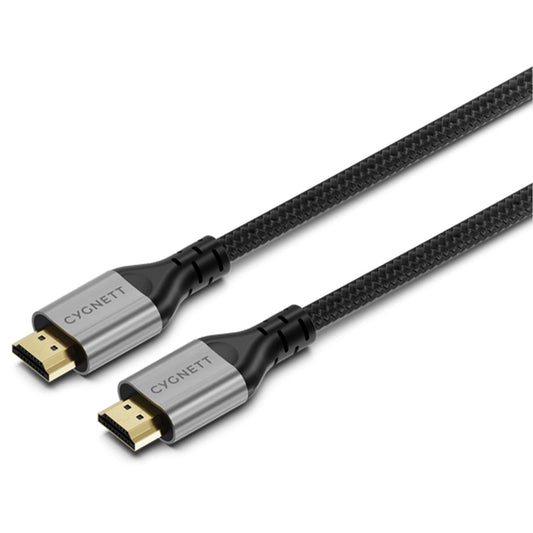 CYGNETT - Câble 8k 2,5m HDMI to HDMI Noir - A-IPH-UDT17-55 - 