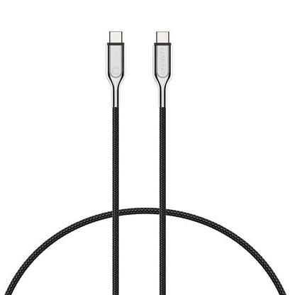 CYGNETT Câble ARMOURED 2.0 USB - C to USB - C cable (3m) Noir - A - IPH - UDT17 - 36 - 