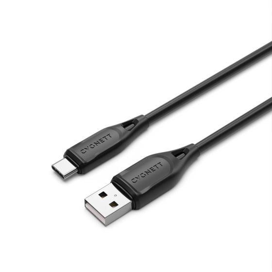 CYGNETT - Câble Essentials 1m USB - C to USB - A Noir - A-IPH-UDT17-51 - 