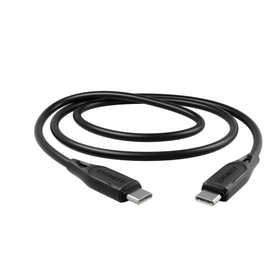 CYGNETT Essential USB - C to USB - C cable (2m) Noir - A - IPH - UDT17 - 47 - 