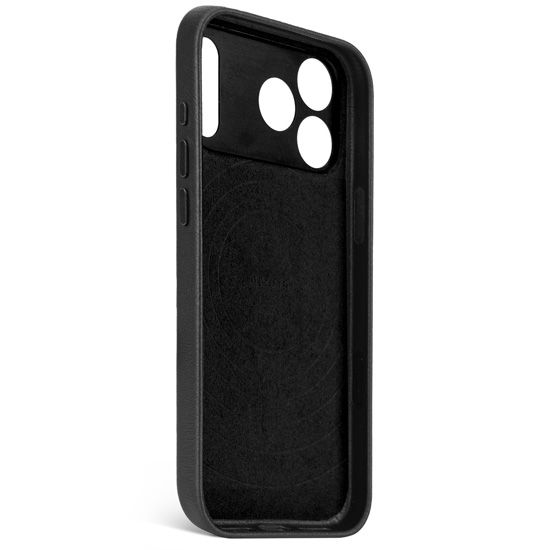 DECODED Coque Cuir iPhone 17 Pro Max Noir - A-IPH-UDT17-65 - 