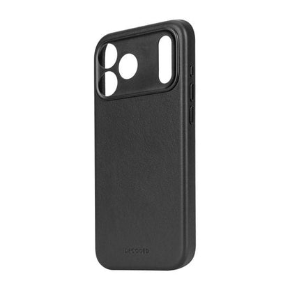 DECODED Coque Cuir iPhone 17 Pro Max Noir - A-IPH-UDT17-65 - 
