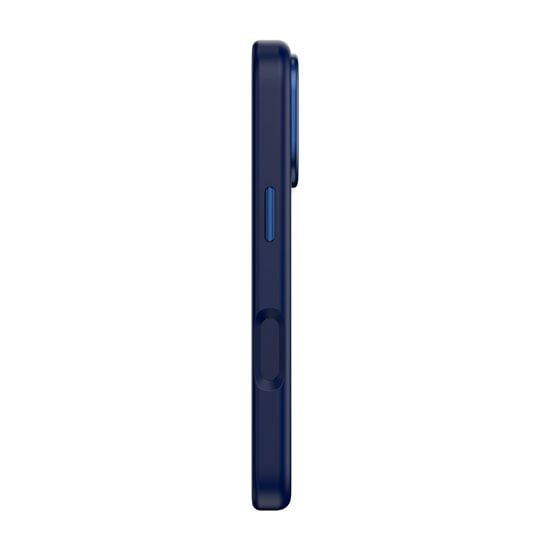 DECODED Coque Silic AntiMi iPhone 17 Pro True Navy - A-IPH-UDT17-75 - 