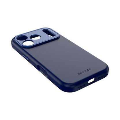 DECODED Coque Silic AntiMi iPhone 17 Pro True Navy - A-IPH-UDT17-75 - 