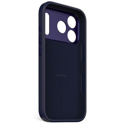 DECODED Coque Silic AntiMi iPhone 17 Pro True Navy - A-IPH-UDT17-75 - 