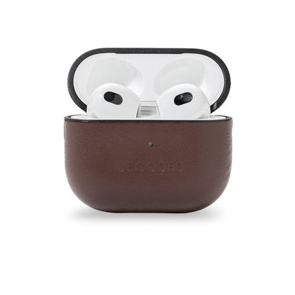 DECODED - Etui en cuir pour AirPods 3eme Gen - Marron - A - UNI - UDT17 - 81 - 