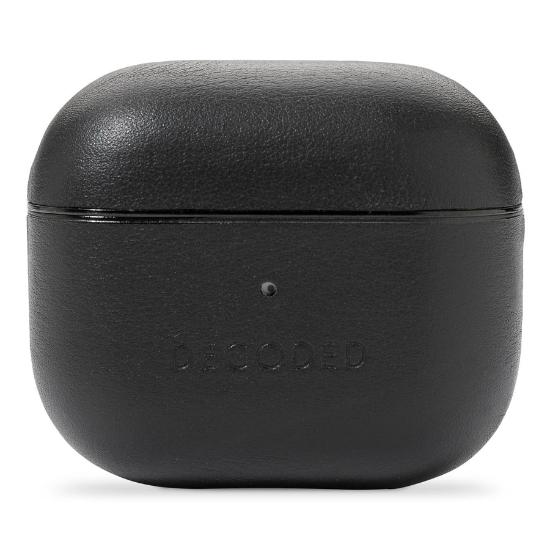 DECODED - Etui en cuir pour AirPods 3eme Gen - Noir - A - UNI - UDT17 - 80 - 