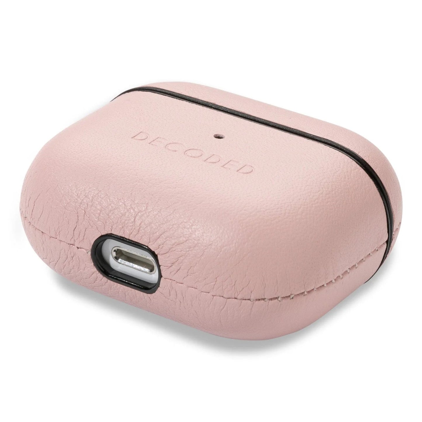 DECODED - Etui en cuir pour AirPods 3eme Gen - Rose - A - UNI - UDT17 - 83 - 