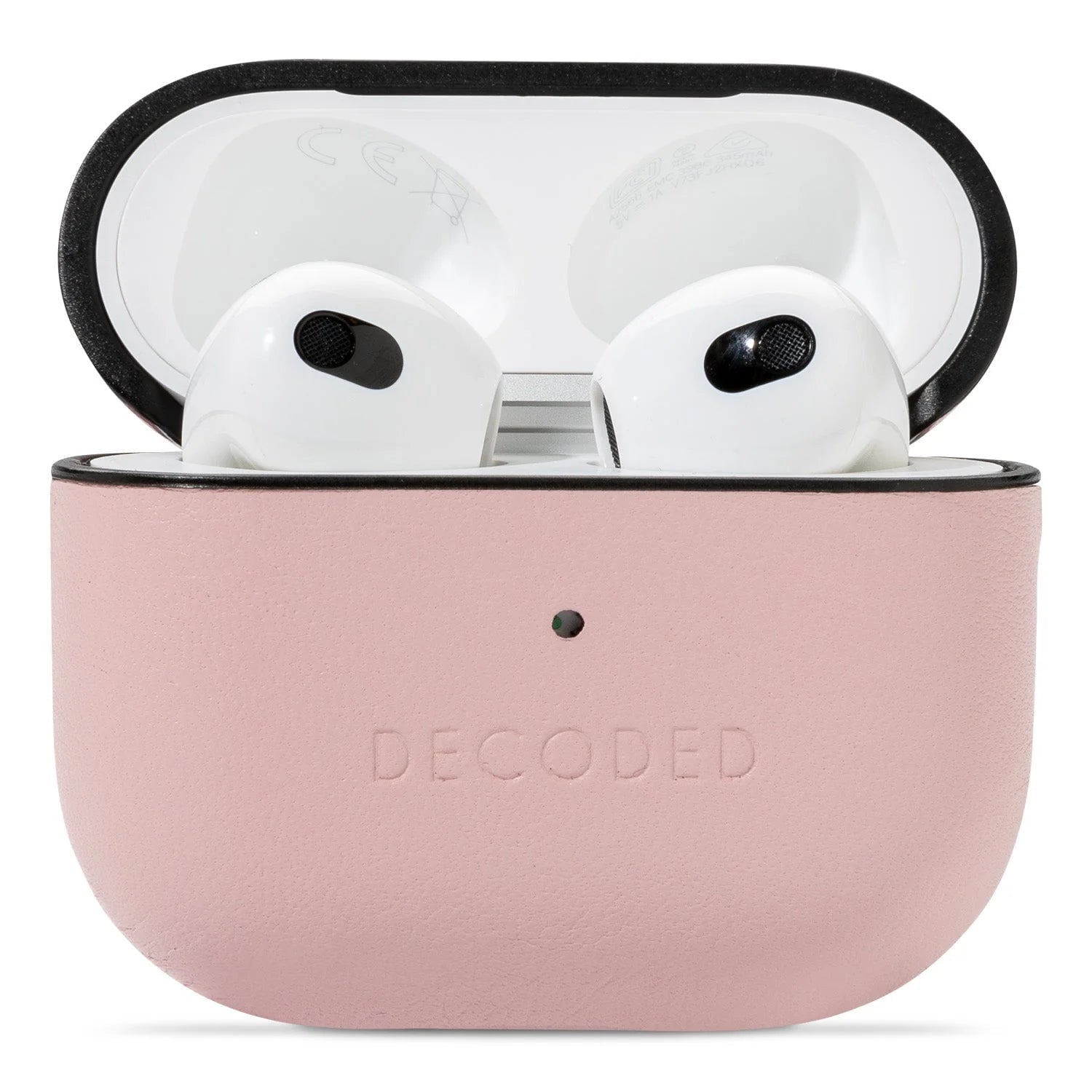 DECODED - Etui en cuir pour AirPods 3eme Gen - Rose - A - UNI - UDT17 - 83 - 