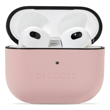 DECODED - Etui en cuir pour AirPods 3eme Gen - Rose - A - UNI - UDT17 - 83 - 