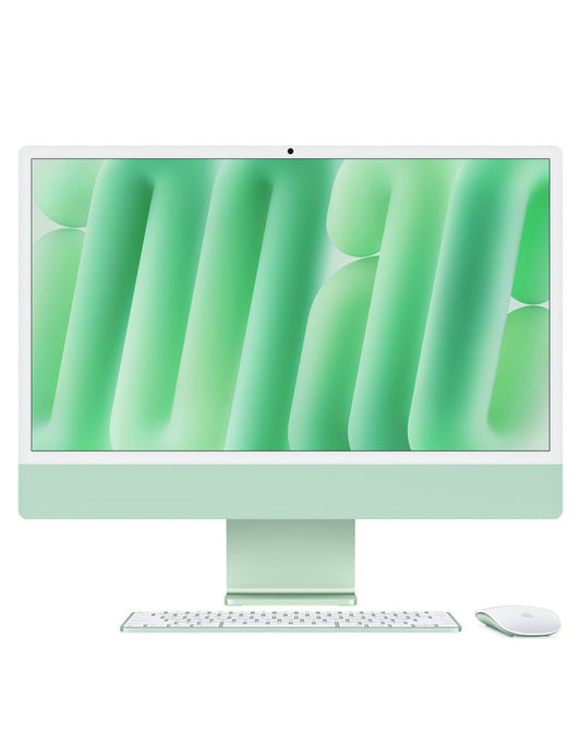 iMac 24" - Puce Apple M4 avec CPU 10 cœurs GPU 10 cœurs - MD2Q4FN/A - Vert - SSD de 512 Go - 24 Go