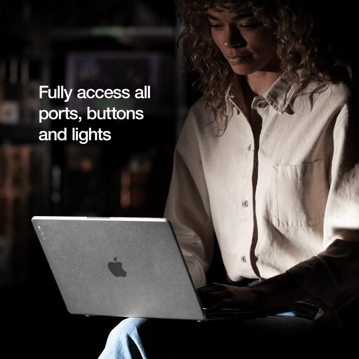 INCASE - Hardshell MacBook Air 13" 2020 Clear - A-UNI-UDT17-41 - 