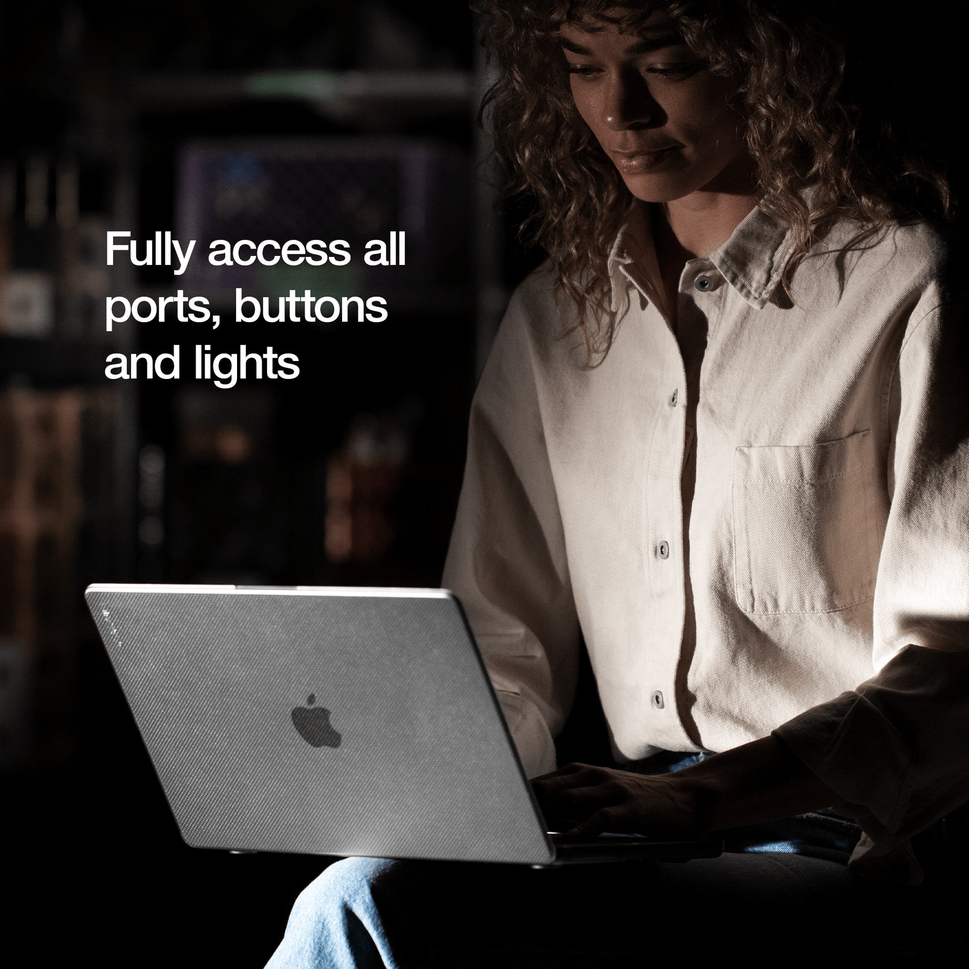 INCASE - Hardshell MacBook Air 13" 2020 Clear - A-UNI-UDT17-41 - 