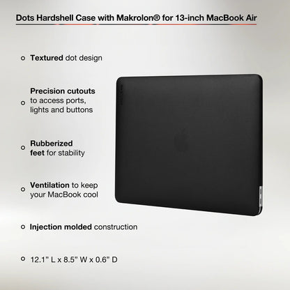 INCASE - Hardshell MacBook Air M2 Black - A-UNI-UDT17-141 - 