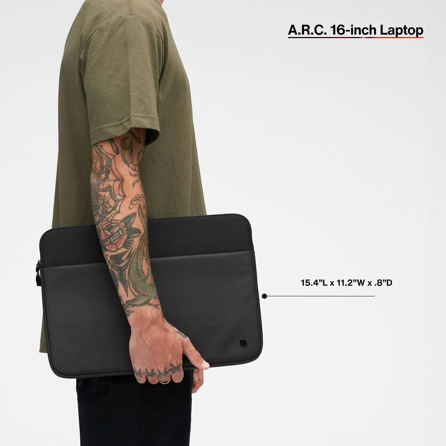 INCASE - Incase A.R.C. Sleeve 16 - inch Laptop SIV - A-UNI-UDT17-193 - 