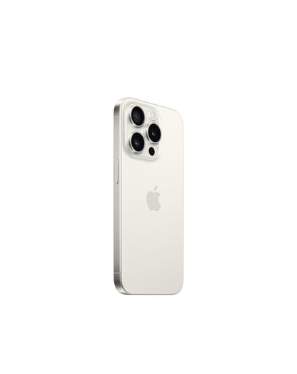 iPhone 15 Pro - MTUW3ZD/A - Titane blanc - 128 GB - 