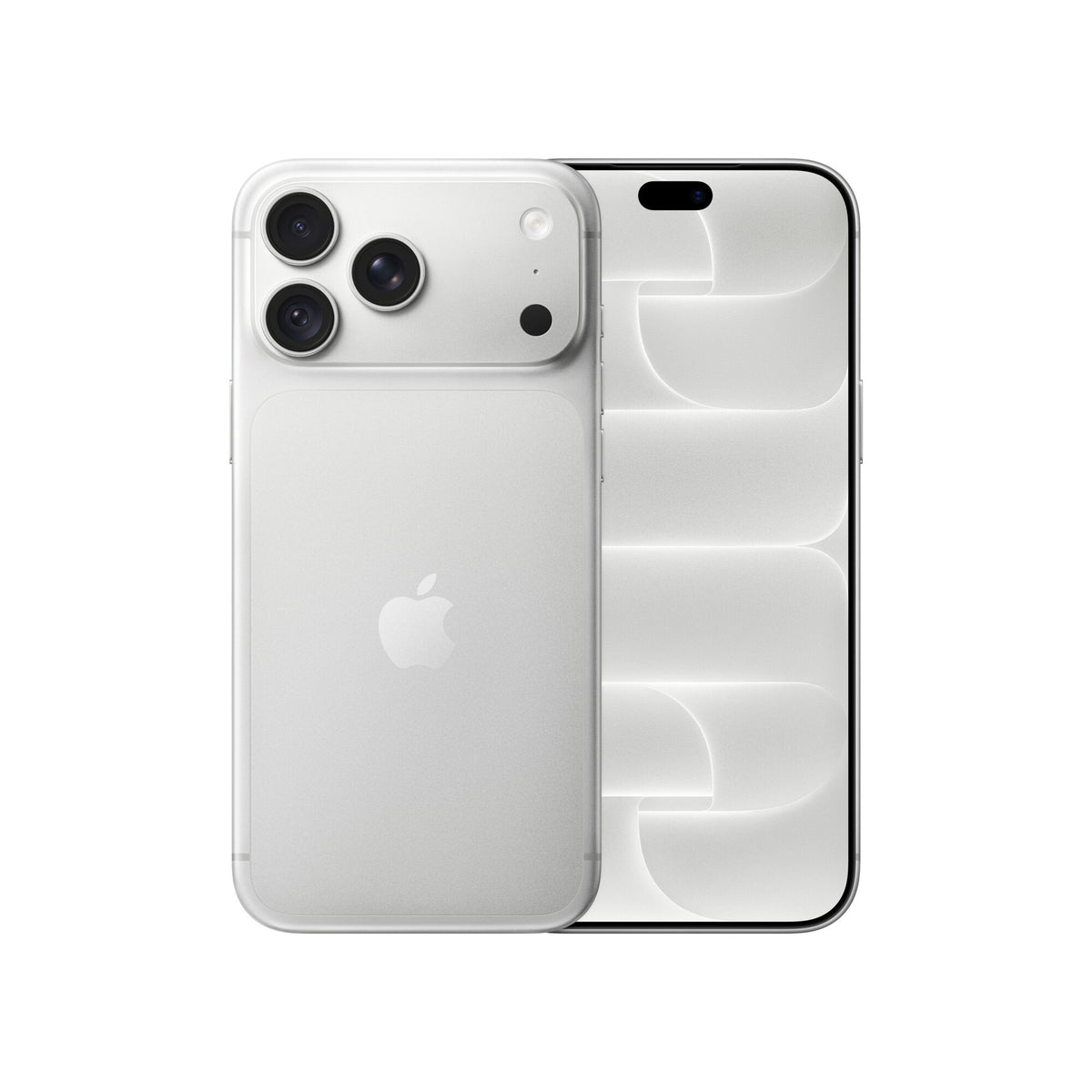 iPhone 18 Pro Max Argent – dos et face avant