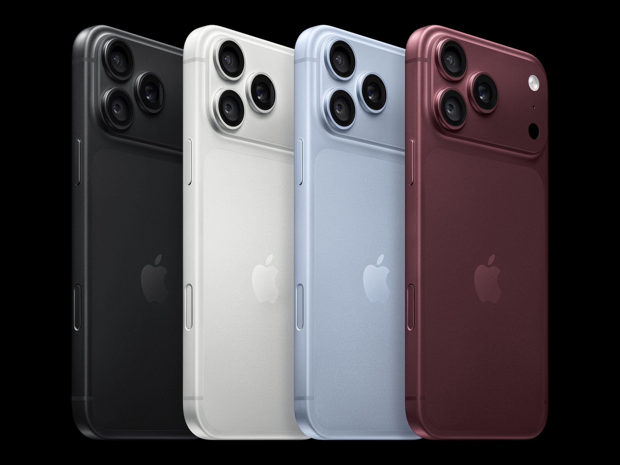 iPhone 18 Pro en quatre coloris