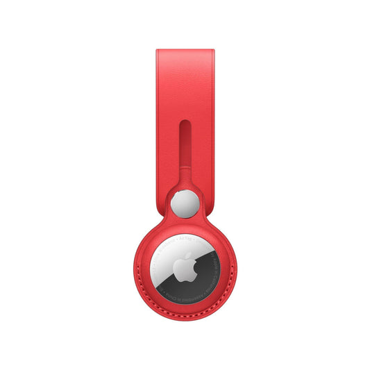 Lanière en cuir pour AirTag - (PRODUCT)Rouge - MK0V3ZM/A -