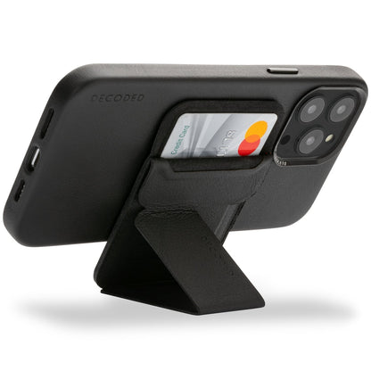 DECODED MagSafe Card Stand Sleeve Noir