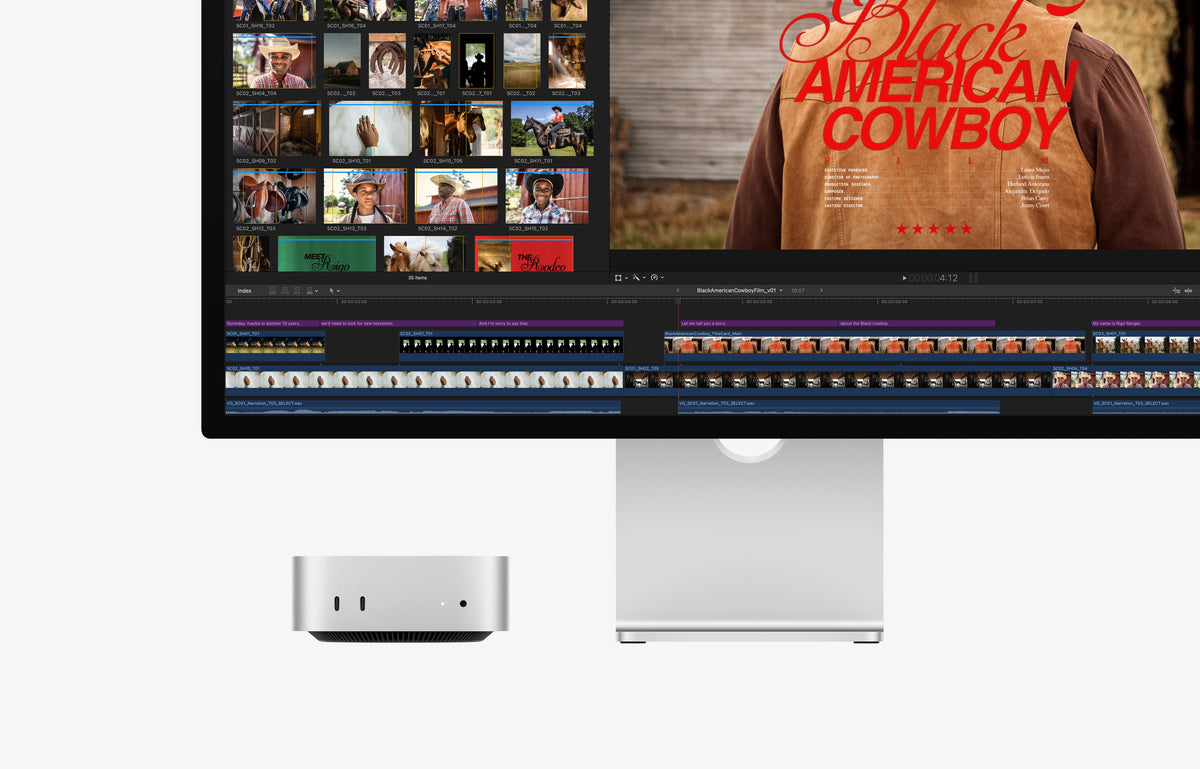 Mac mini avec puce Apple M6 - connectique