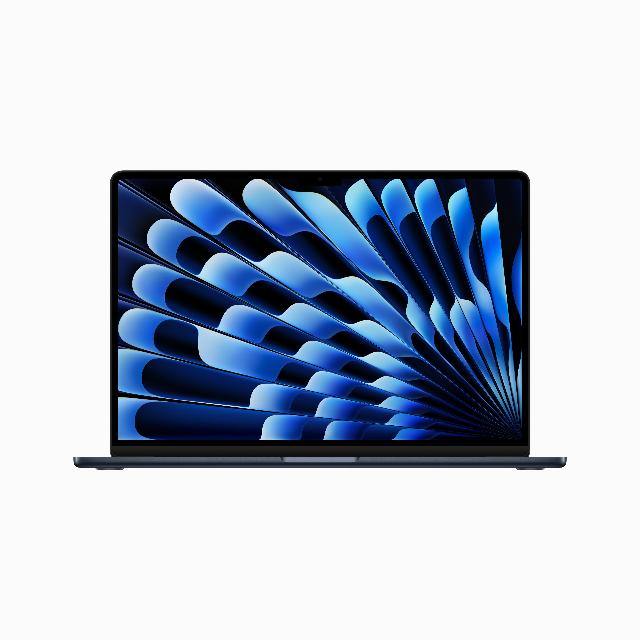 MacBook Air 13 pouces - Puce Apple M3 avec CPU 8 cœurs GPU 10 cœurs - Minuit - 24 Go - SSD de 512 Go