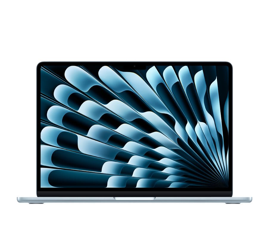 MacBook Air 13 pouces - Puce Apple M4 avec CPU 10 cœurs et GPU 10 cœurs - MC6U4FN/A - Bleu ciel - 16 Go - SSD 512 Go