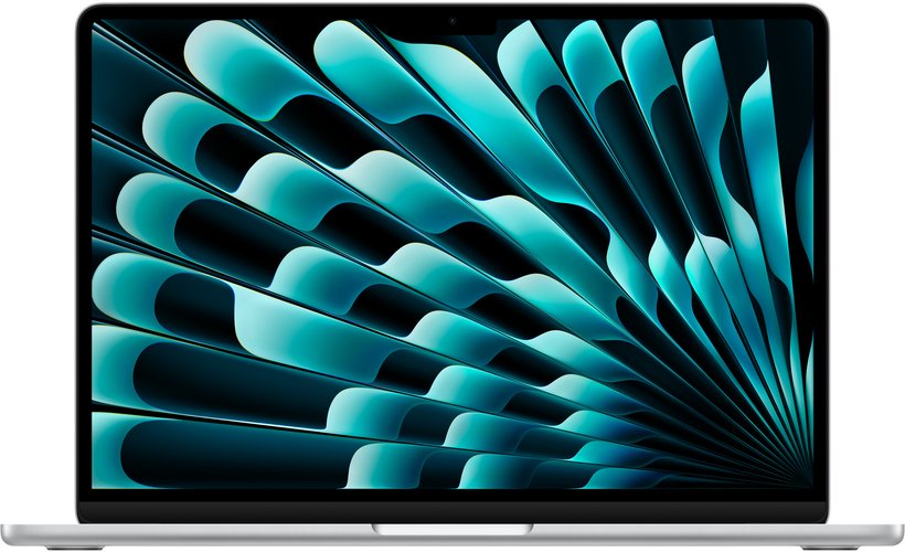 MacBook Air 15" - Puce Apple M3 avec CPU 8 cœurs GPU 10 cœurs - MRYP3FN/A - Argent - 8 Go - SSD de 256 Go