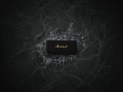 Marshall Enceinte sans fil Emberton II Noir et Laiton - A - ENC - UDD26 - 54 - 