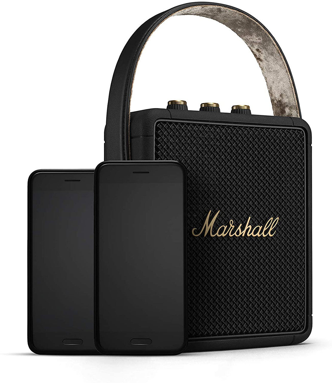 Marshall Enceinte sans fil Stockwell II Noir et Laiton - A - ENC - UDD26 - 46 - 