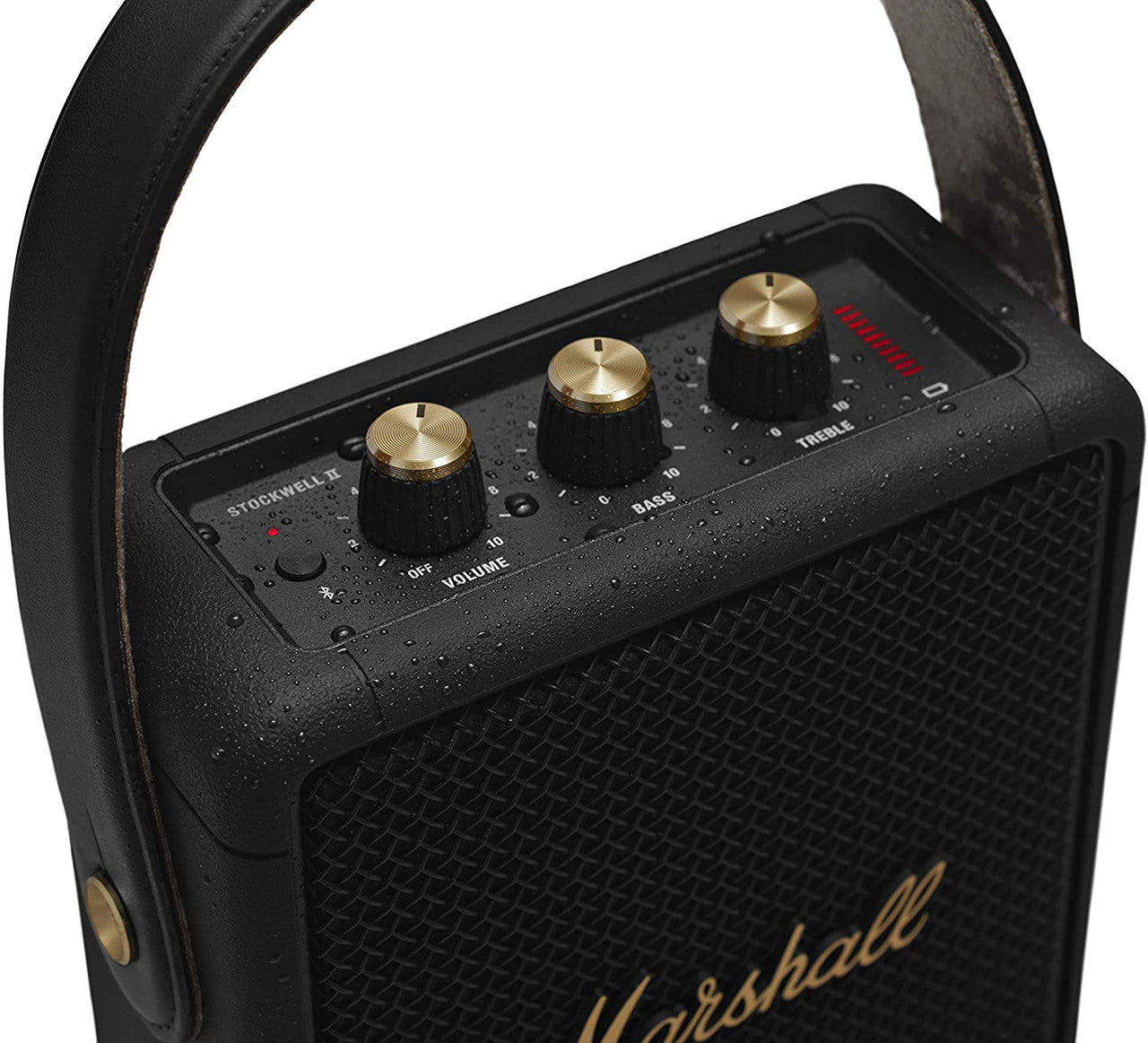 Marshall Enceinte sans fil Stockwell II Noir et Laiton - A - ENC - UDD26 - 46 - 