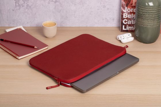 MW Housse MacBook Air 15 Basics ²Life Rouge/Blanc - A-UNI-UDT17-169 - 