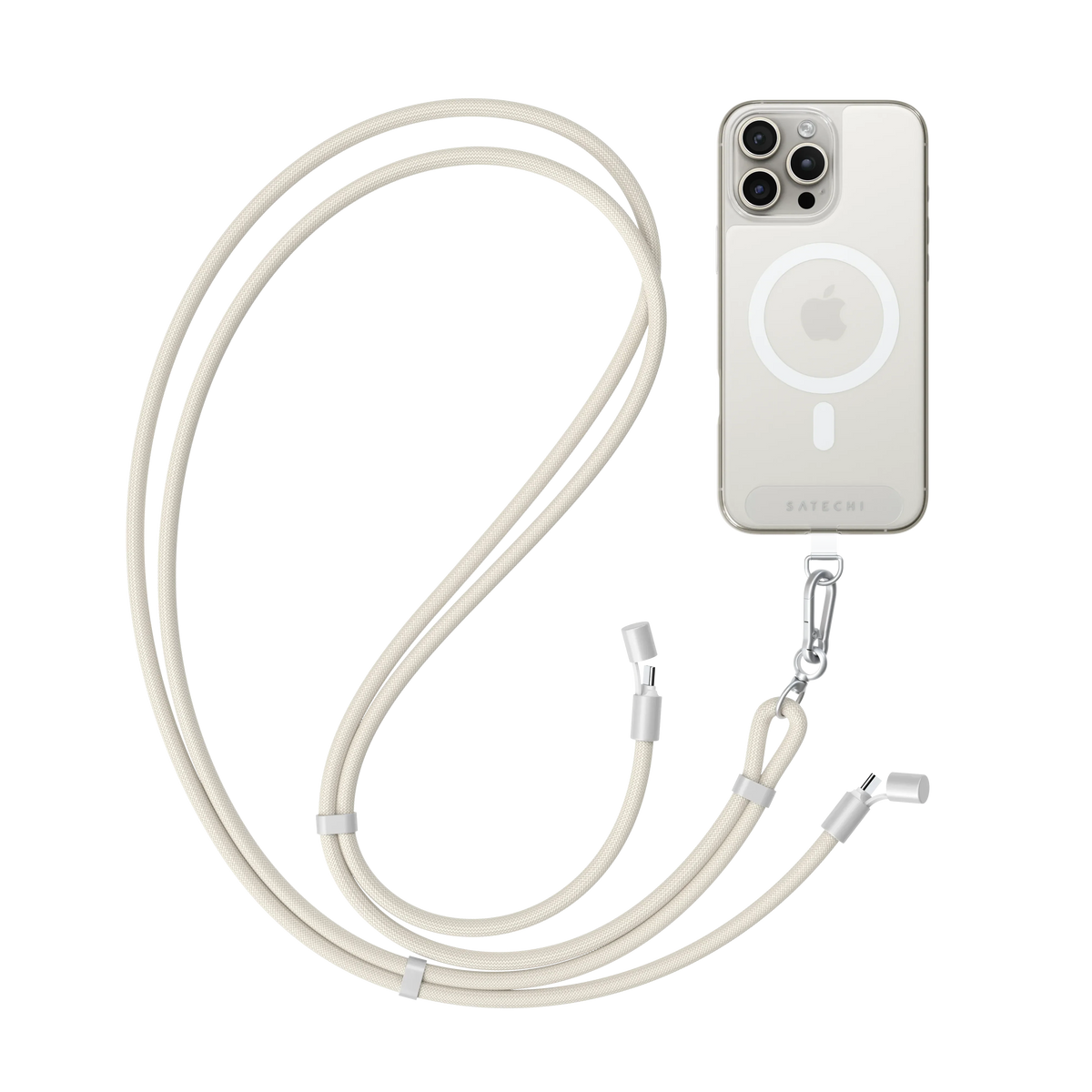SATECHI Câble Crossbody Lanyard OntheGo - Sand