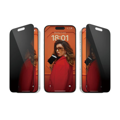 PanzerGlass - Protection d'écran Ultra - Wide fit Privacy - A - IPH - UDD24 - 111 - iPhone 15 Pro - 