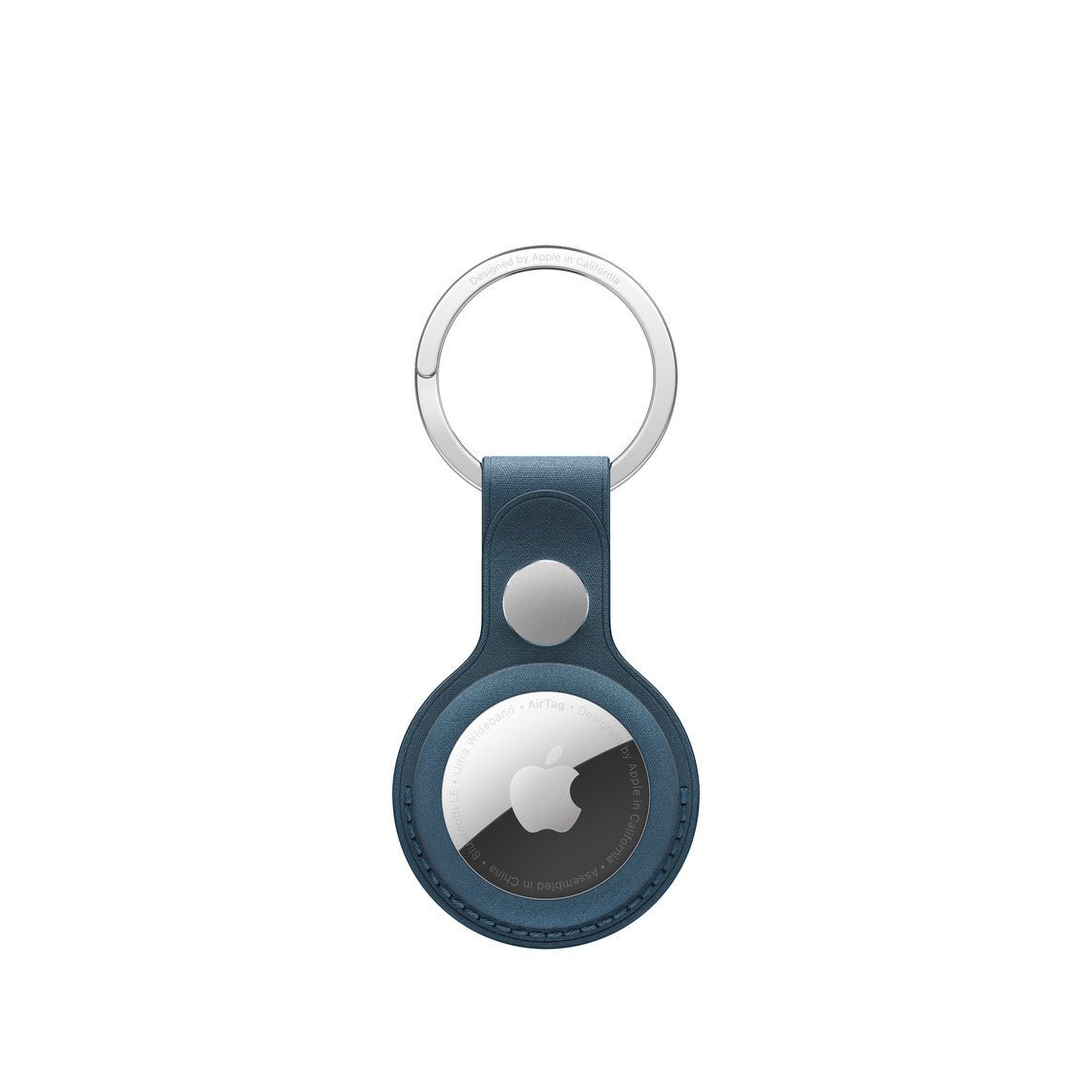 Porte - clés en tissage fin AirTag - Bleu Pacifique - MT2K3ZM/A - 