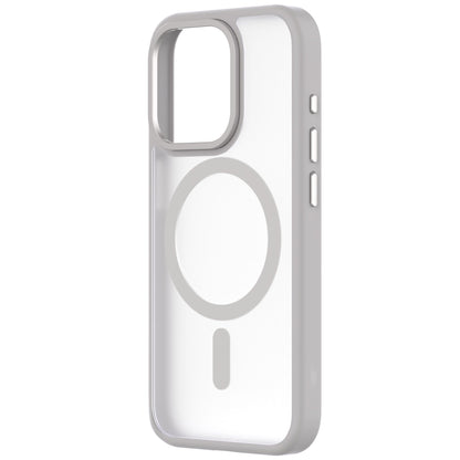 QDOS HYBRID SOFT avec SNAP (Magsafe) iPhone 15 Pro - A - IPH - UDQ15 - 189 - Blanc Gris - 