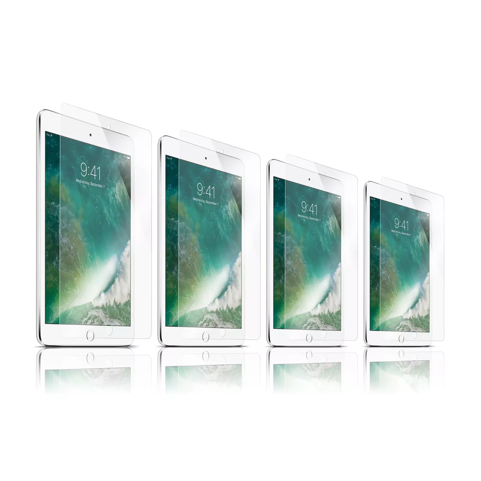 QDOS OptiGuard Glass Protect pour iPad Mini 5 / iPad mini 4 - A-IPA-UDQ15-02 - 