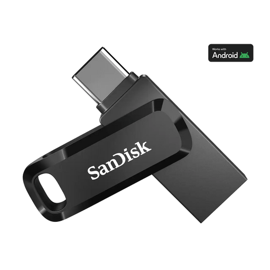 SanDisk Ultra Dual Drive Go USB Type C Flash Drive 128 GB - A-DIV-UDA13-16 - 
