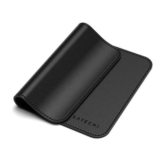 SATECHI - Tapis de souris Eco Leather - Noir - A - UNI - UDT17 - 62 - 