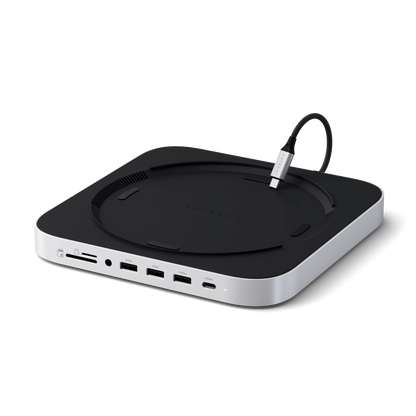 SATECHI Support et hub pour Mac Mini avec boîtier SSD NVMe