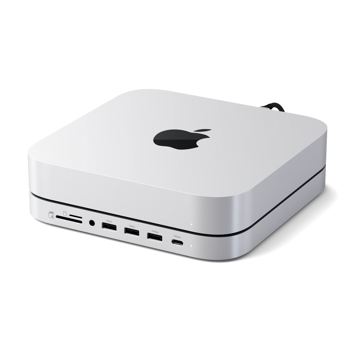SATECHI Support et hub pour Mac Mini avec boîtier SSD NVMe