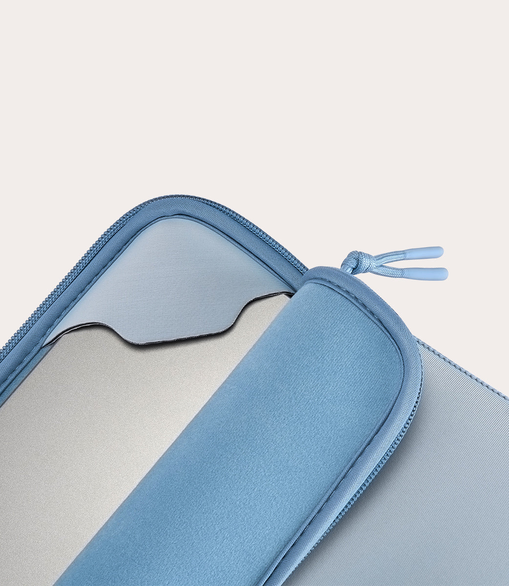 Tucano One Housse néoprène pour MacBook Neo - Argent