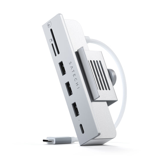 SATECHI Hub Clamp iMac Argent
