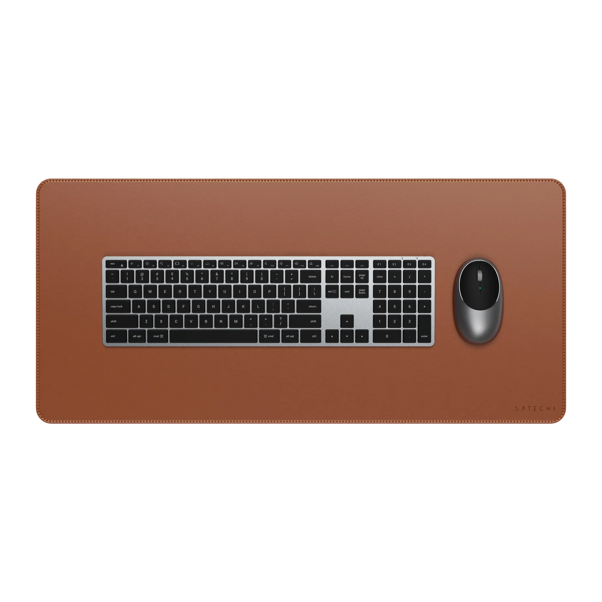 SATECHI DeskMate cuir Vegan - Marron