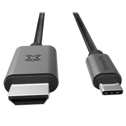 XTREME MAC CABLE TYPE C VERS HDMI 1 M GRIS - A-UNI-UDF28-23 - 